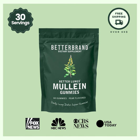 Mullein Gummies for Smokers Health