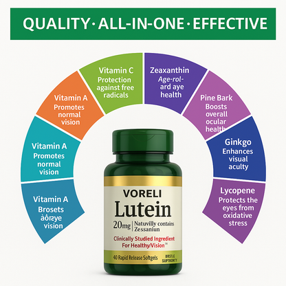 Lutein tablets for eye health